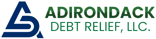 The Adirondack Debt Relief, LLC office logo and team, dedicated to helping clients navigate financial challenges and regain control of their finances.